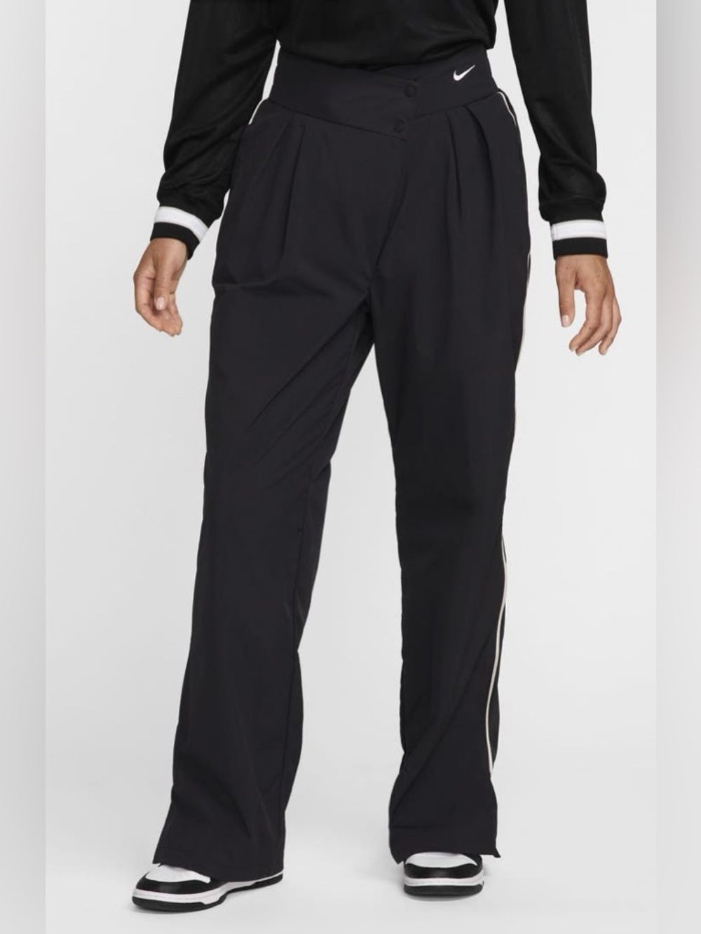 NIKE Asymmetric Waist Water Repellent Pants - Picture 5 of 16